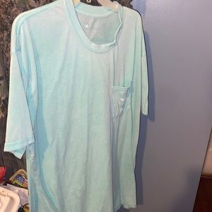 Light teal soft t-shirt